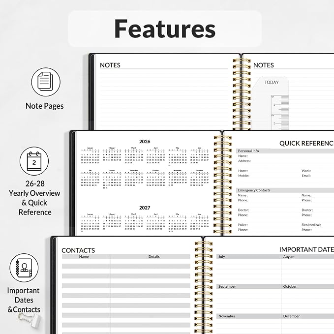SUNEE 2026 Weekly and Monthly Planner - Image 5