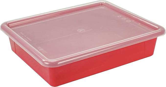Storex Letter Size Flat Storage Tray – Organizer Bin - Image 6