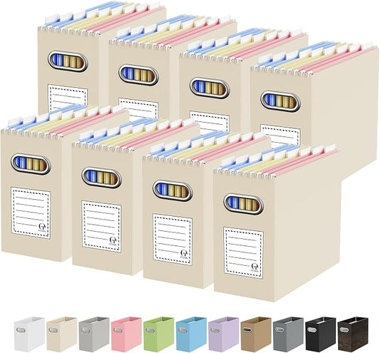 Oterri Cardboard File Organizer Box by Oterri