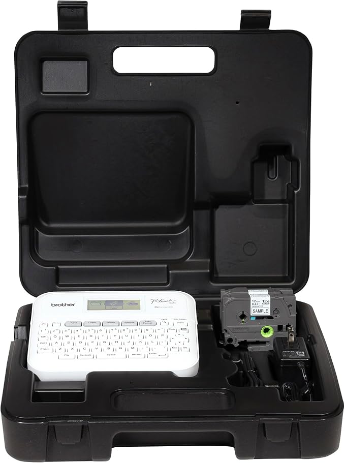 Brother P-Touch PT-D410VP Home / Office Advanced Label Maker | Connect via USB by Unknown
