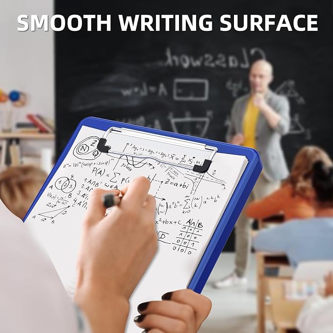 Clipboard with Storage, Plastic Storage Nursing Slim Clipboard with Low Profile - Image 4