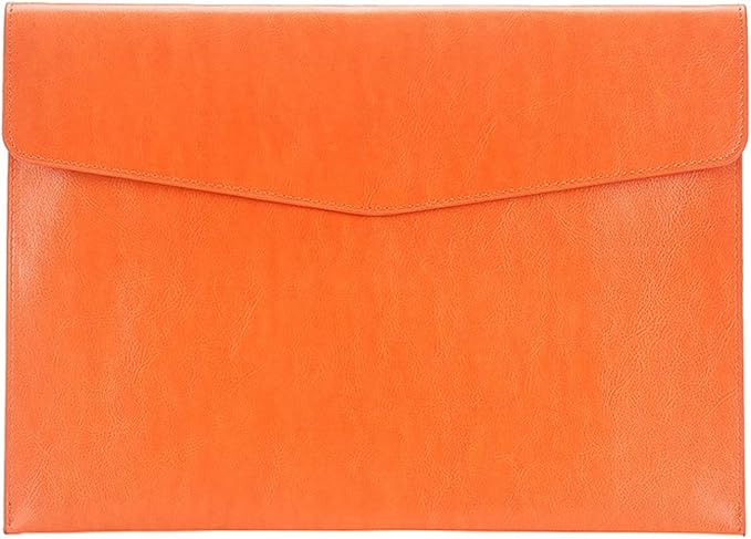 PU Leather A4 File Folder Document Holder Envelope Folder Case by enyuwlcm