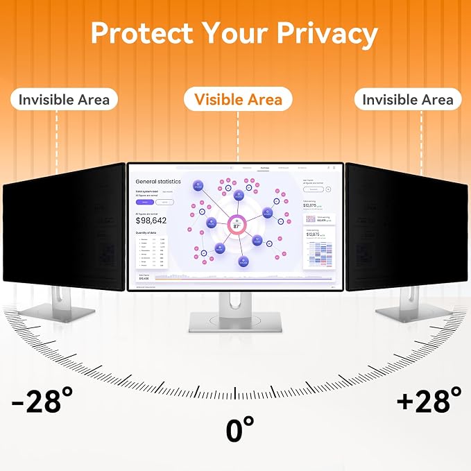 23.8 Inch Computer Privacy Screen - Image 7