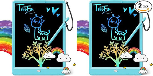 TEKFUN LCD Writing Tablet for Kids, 10-inch Coloring Drawing Pad, Mess Free by TEKFUN