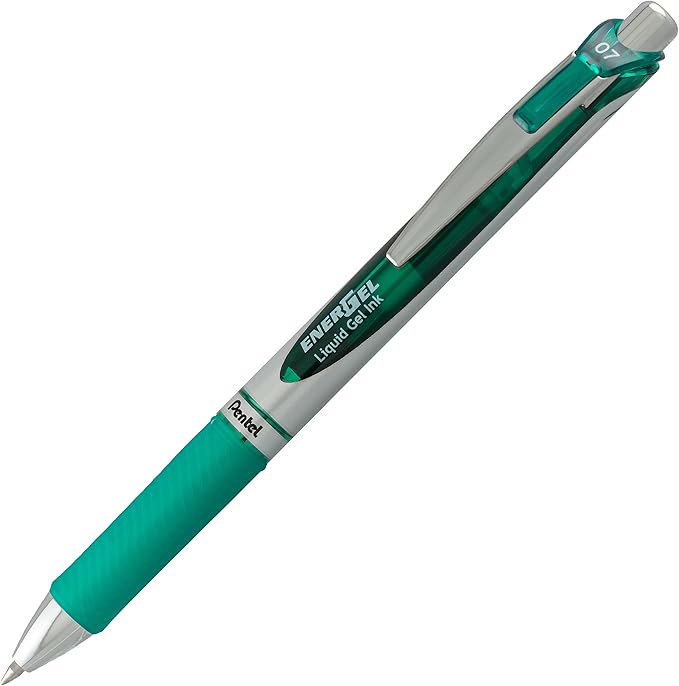 Pentel EnerGel RTX Retractable Liquid Gel Pen, Medium Line, Metal Tip - Image 2