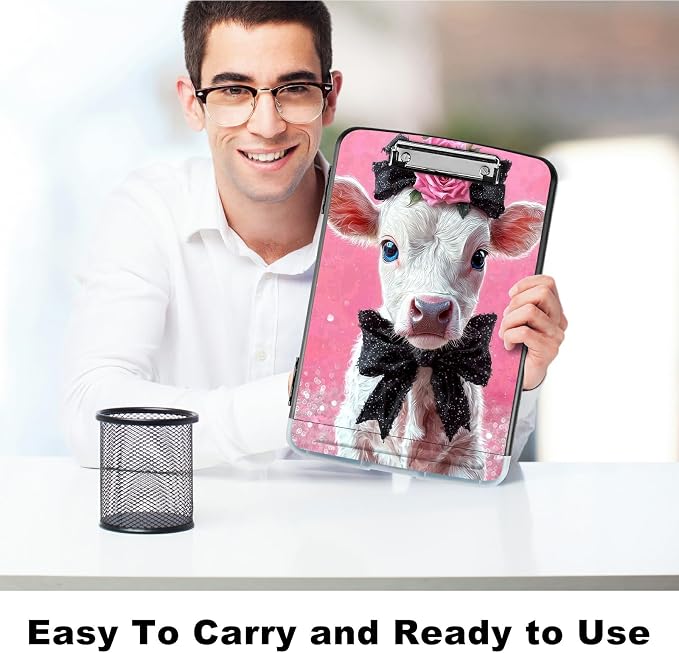 A4 Clipboard with Storage Pen Holder, Clipboards Organizer Nursing Clipboard - Image 6