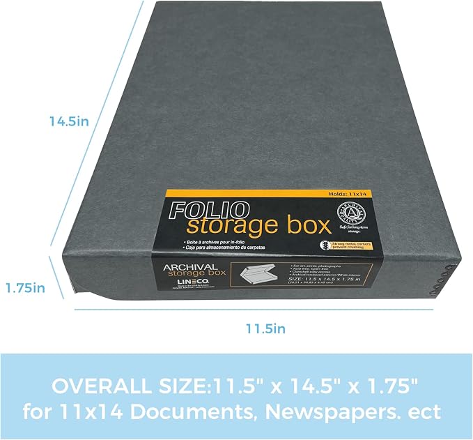 Lineco Archival Folio Storage Boxboard, Acid-Free - Image 2