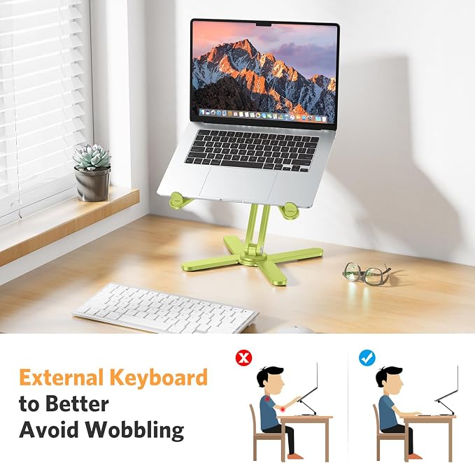 OMOTON 360° Rotating Laptop Stand Riser - Image 4