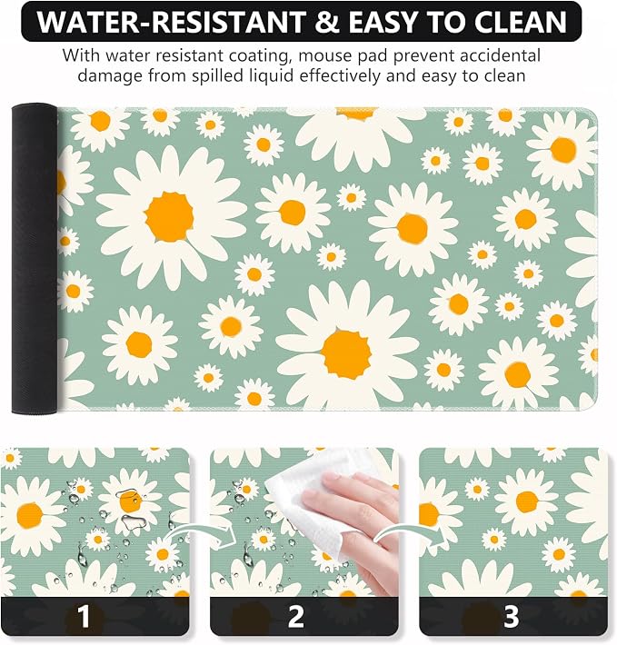 iCasso XXL Large Mouse Pad for Desk, Anti-Slip Big Mousepad - Image 2