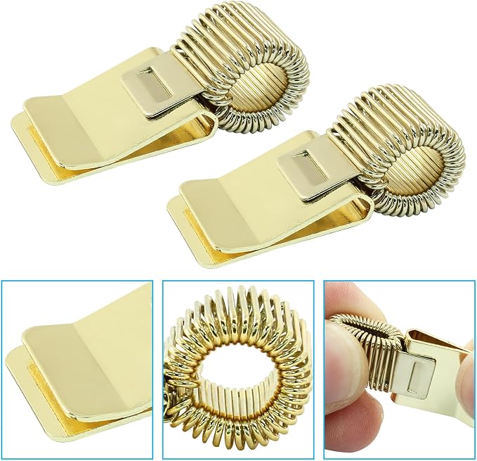5 Pack Gold Metal Pen Holder, Pen Holder - Image 3