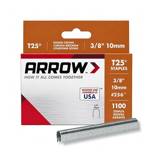 Arrow Heavy Duty T25 Round Crown Staples - Image 3