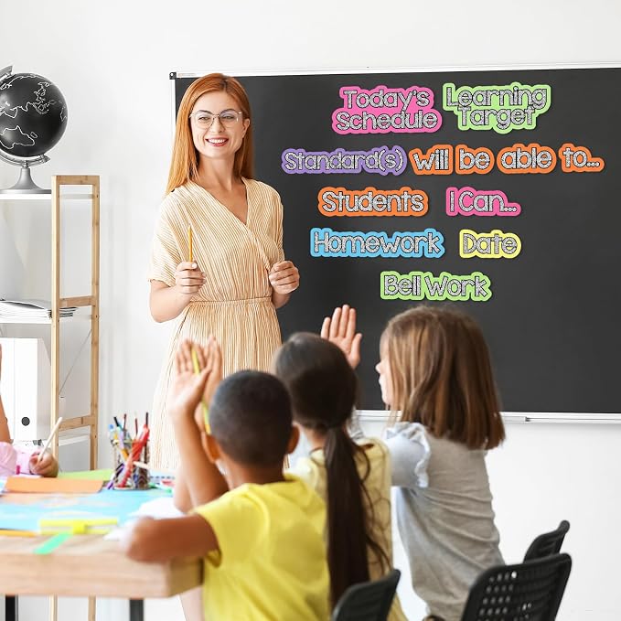 AmazingSpark 12 Pcs Classroom Schedule Magnets Reusable Today's Schedules - Image 6