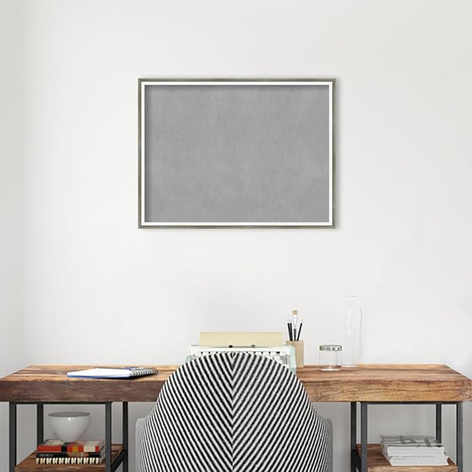 Amanti Art Silver Framed Magnetic Board 19x25 Medium Vision Board - Image 5