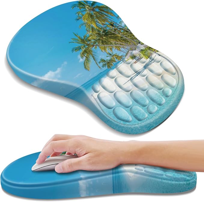 YIWEI Ergonomic Mouse Pad with Wrist Rest by Unknown
