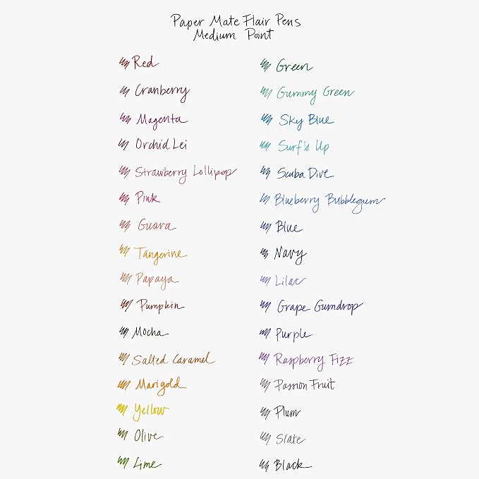 Paper Mate Flair Felt Tip Pens, Medium Point - Image 4