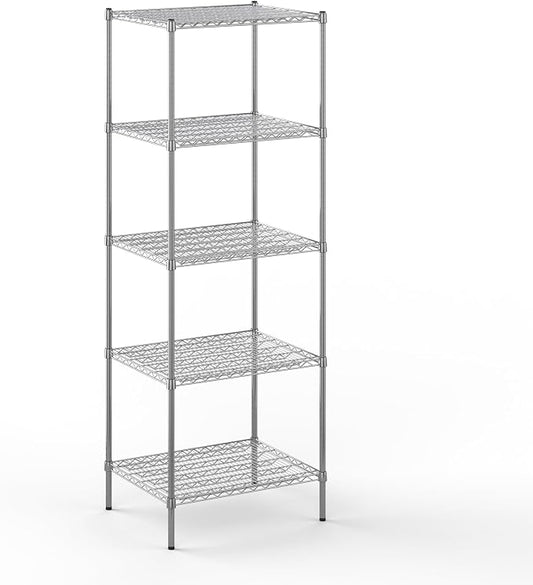 Regal Altair 24" Deep x 30" Wide x 86" Height Wire Shelving Kit | 5-Tier | NSF by Regal+Altair