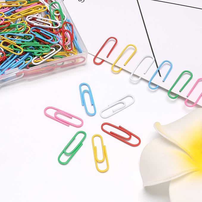 Elisel Colored Paper Clips, Durable and Rustproof, School and Personal Use - Image 4