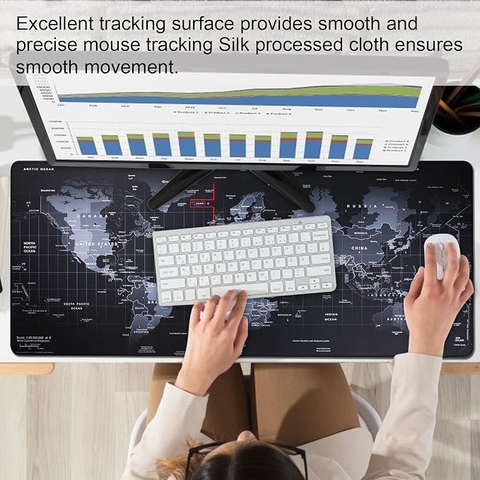 XXL Professional Large Mouse Pad & Computer Game Mouse Mat - Image 6