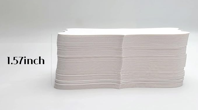 3.5 x 2 Blank Index Cards, Extra White, 300gsm Thick Cardstock, 100 Pack – - Image 6