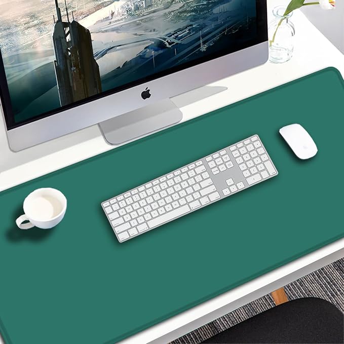 Mouse Pad Large, 31.5x15.7 inch Gaming Computer Keyboard Mouse Mat, Water - Image 7