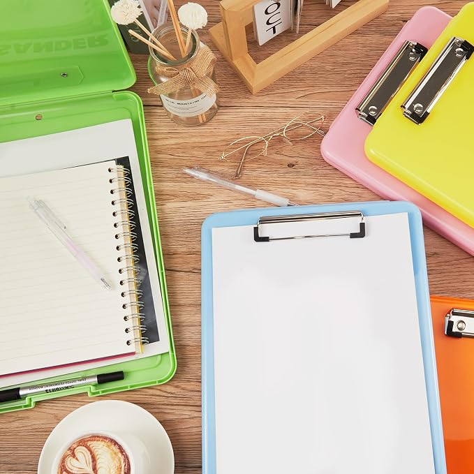 Geyoga 6 Pcs Plastic Clipboard - Image 7