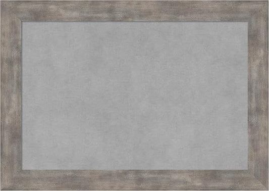 Amanti Art Silver Framed Magnetic Board 15x21 Small Vision Board by AmantiArt