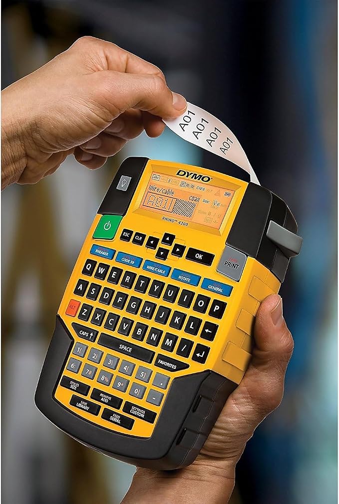 DYMO Rhino 4200 Industrial Label Maker Carry Case Kit - Image 3