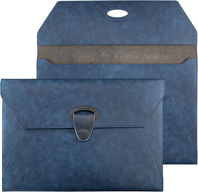 VANRA PU Leather File Folder Document Organizer Holder Waterproof Filing - Image 6