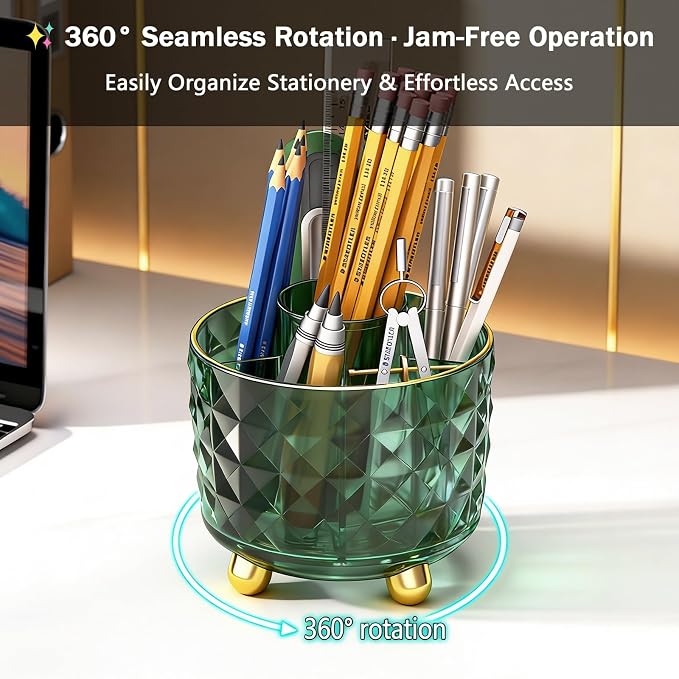 GOTOBA Dark Green Pen Pencil Holder - Image 2