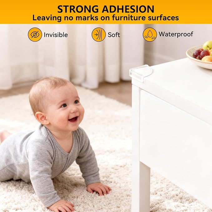EBUKTUK 4pcs, Table Corner Protector, Corner Protector to Cover Sharp Furniture - Image 5