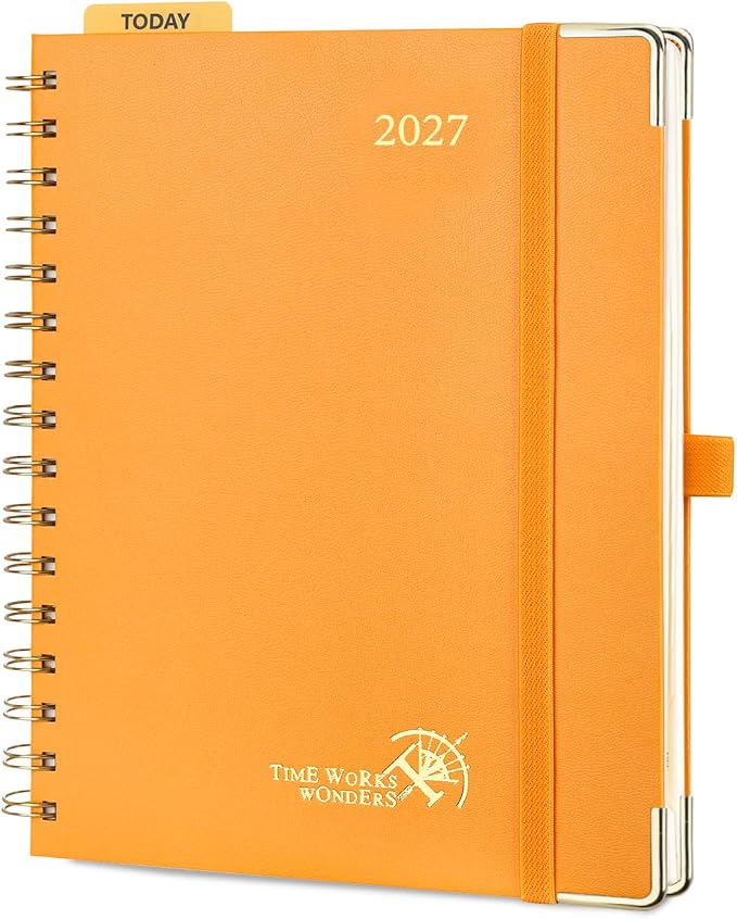 POPRUN 2027 Planner Daily Weekly and Monthly Calendar by POPRUN