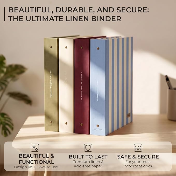 Document Organizer Binder for Important Papers & Passports - Image 7