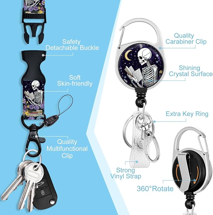 Piefly Lanyards for Id Badges, Funny Badge Holder - Image 4