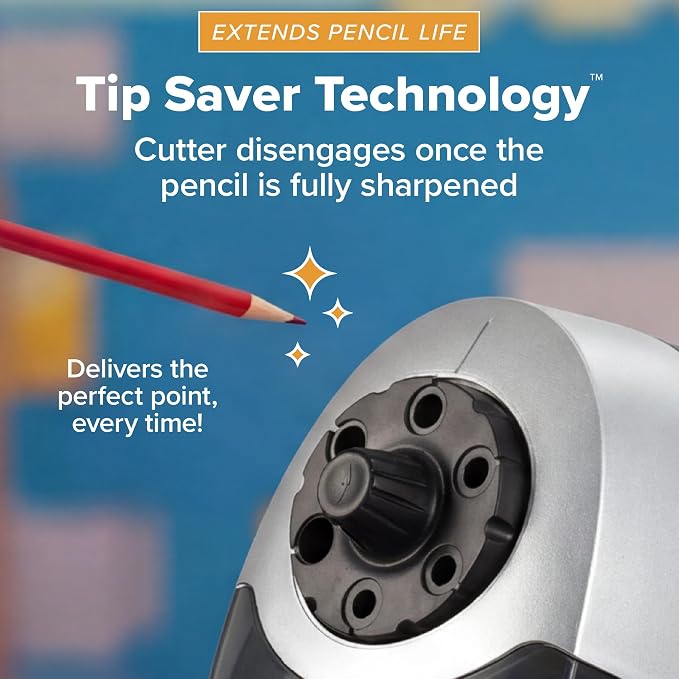 Bostitch Office SuperPro 6 Commercial Electric Pencil Sharpener, Heavy Duty - Image 7