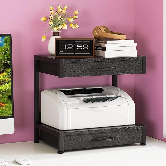 VENNQD 2-Tier Desktop Printer Stand - Image 7