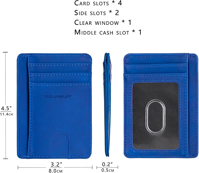 TOURSUIT Travel Minimalist Slim Front Pocket Wallet - Image 4