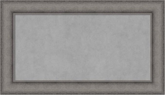 Amanti Art Grey Framed Magnetic Board 16x28 Small Vision Board by AmantiArt