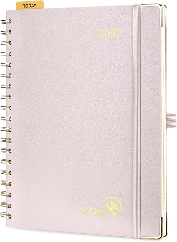 POPRUN 2027 Planner Daily Weekly and Monthly Calendar by POPRUN