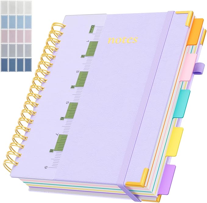 Line Hardcover Spiral Notebook by XYark