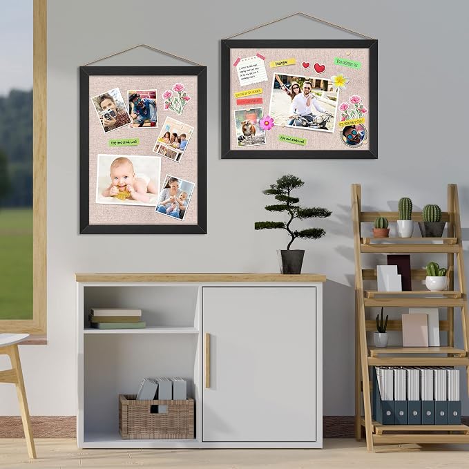 Teling 6 Pack Wood Bulletin Boards - Image 5
