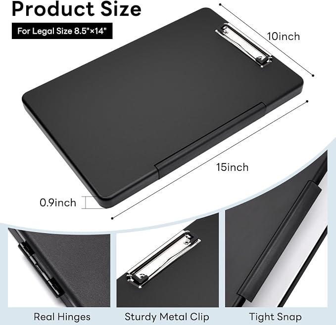 Legal Size 8.5 x 14'' Clipboard - Image 2