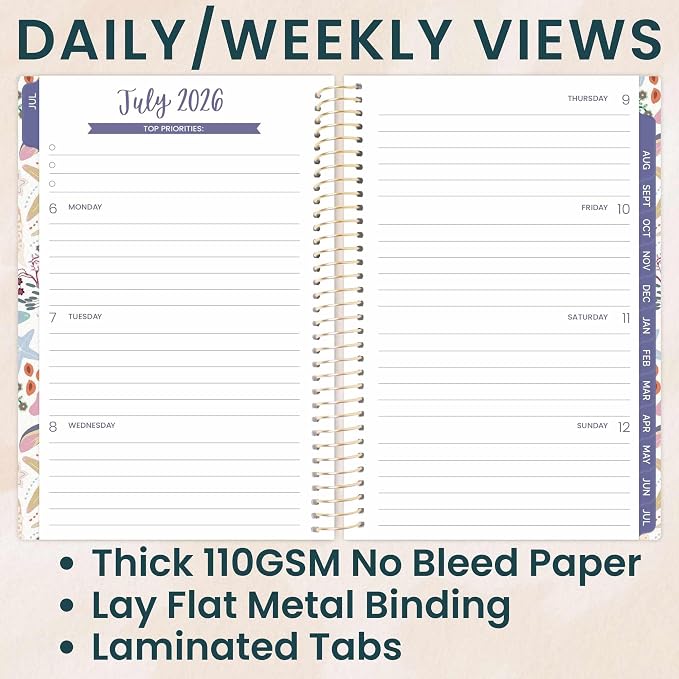 bloom daily planners 2026-2027 Academic Year Pocket Planner 13 Months - Image 2