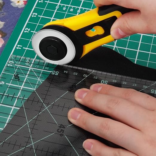 MANUFORE Quilting Ruler 15 x 60cm Sewing Acrylic Ruler Anti-Slip Metric Ruler - Image 5