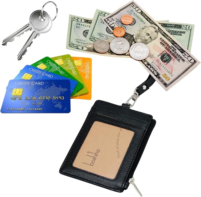 Badge Holder with Zipper - Image 5
