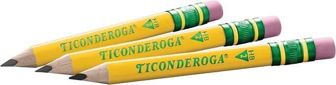 Ticonderoga My First Half-Size Wooden Pencils, Large Triangle-Barrel - Image 8