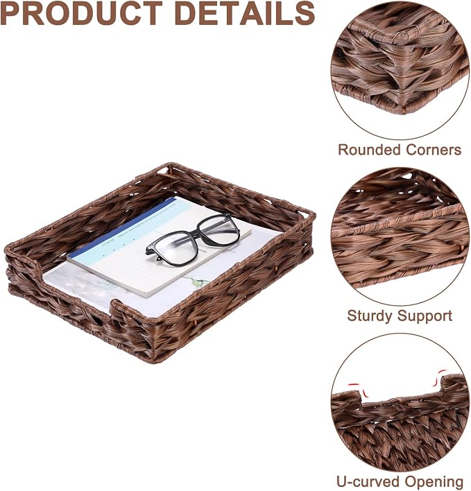 BTSKY Plastic A4 Paper Tray Organizer - Image 3