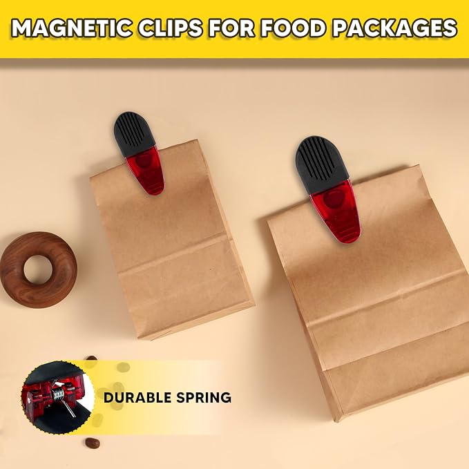 YIYITOOLS Magnetic Chip Clips 8 Pack - Image 4