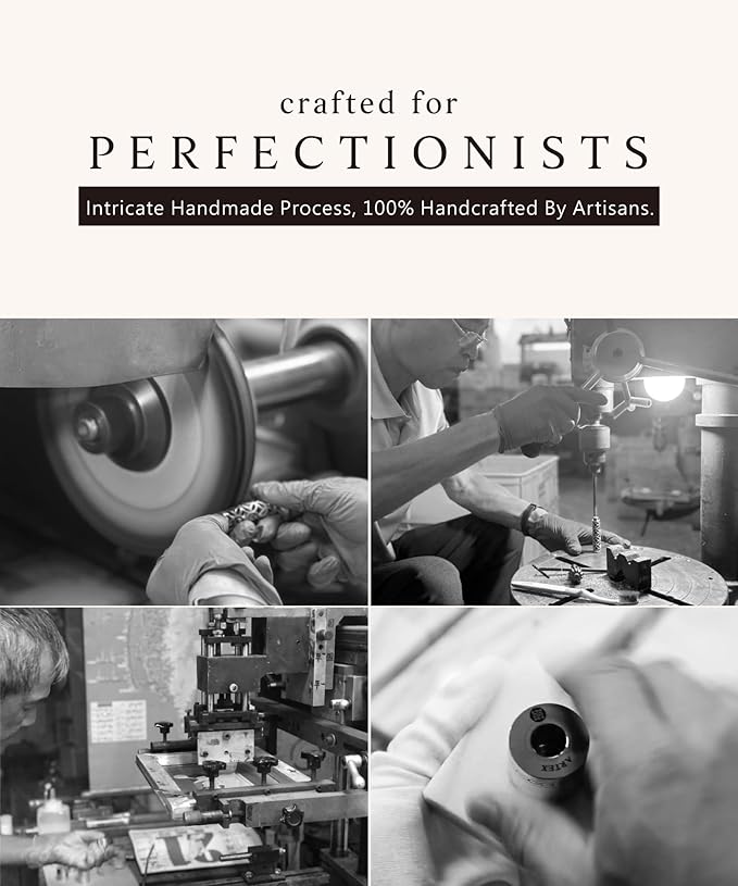 Luxury Fountain Pen Set With Stand - Museum Art Collections - Crafting Timeless Beauty - the Best Gift & Office Desk Decor, German SCHMIDT Fine Nib, Solid Metal & Marble Texture-DeskLoop Office