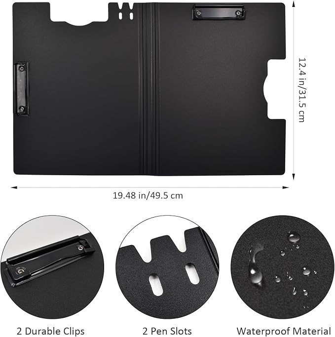 VANRA Clipboard Folder A4 File Cover Clipboards - Image 2