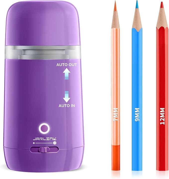 JARLINK Automatic Electric Pencil Sharpener by JARLINK